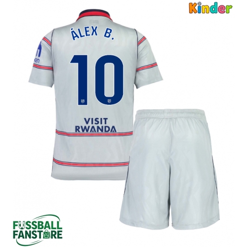 Atletico Madrid Alex Baena #10 Replik 3rd trikot Kinder 2026-27 Kurzarm (+ Kurze Hosen)